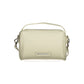 Bianco Polyurethane Women Handbag