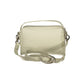 Bianco Polyurethane Women Handbag