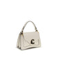 Cream Calf Leather Bos Taurus Shoulder Bag
