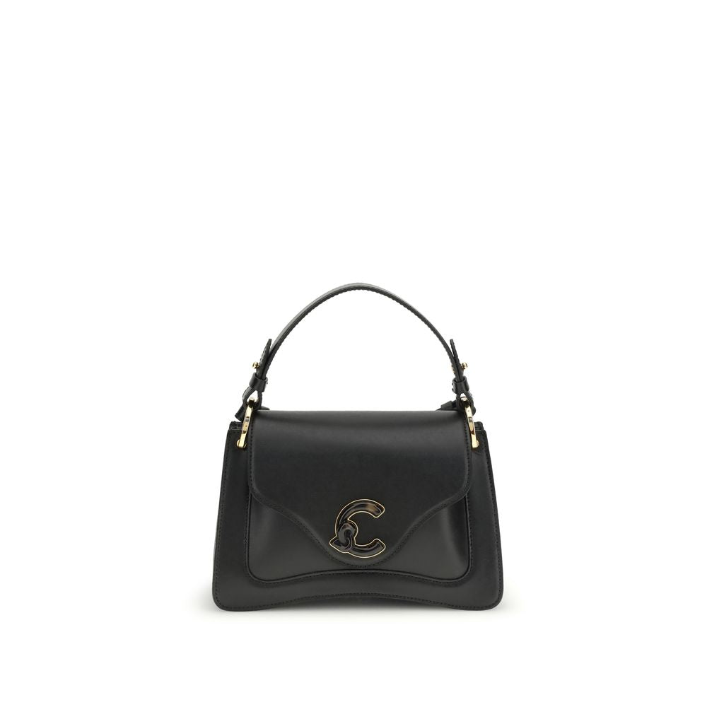 Black Calf Leather Bos Taurus Shoulder Bag
