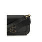 Black Calf Leather Bos Taurus Shoulder Bag