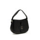 Black Calf Leather Bos Taurus Shoulder Bag