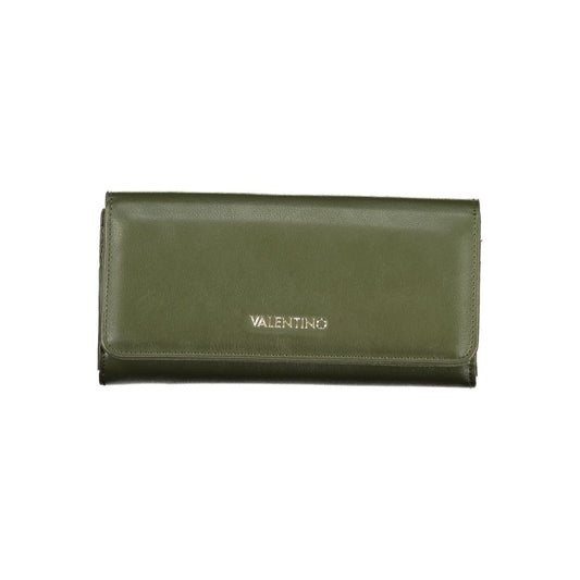 Verde Poliuretano Women Wallet