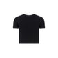 Black Cotton T-Shirt