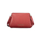 Rosso Polyurethane Women Handbag