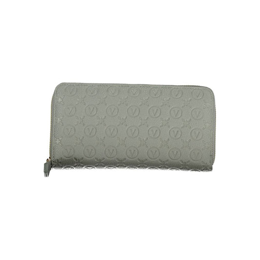 Grigio Polyurethane Women Wallet