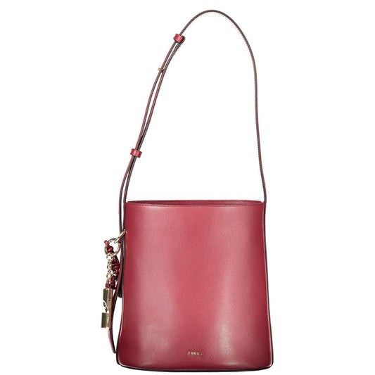 Rosso Leather Woman Bucket Bag