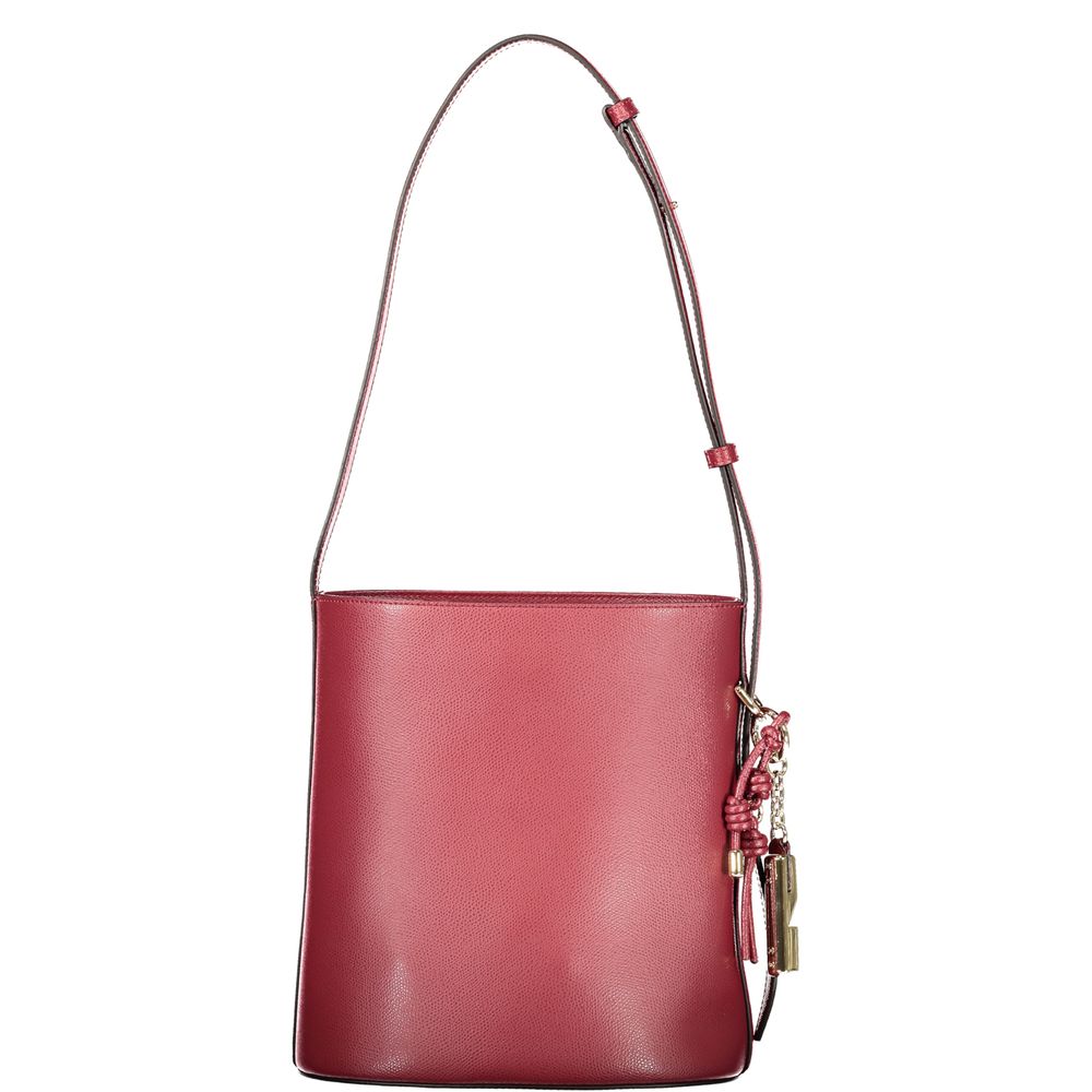 Rosso Leather Woman Bucket Bag