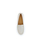 Cream Calf Leather Bos Taurus Slip-On Loafers