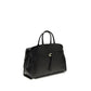 Black Calf Leather Bos Taurus Handbag