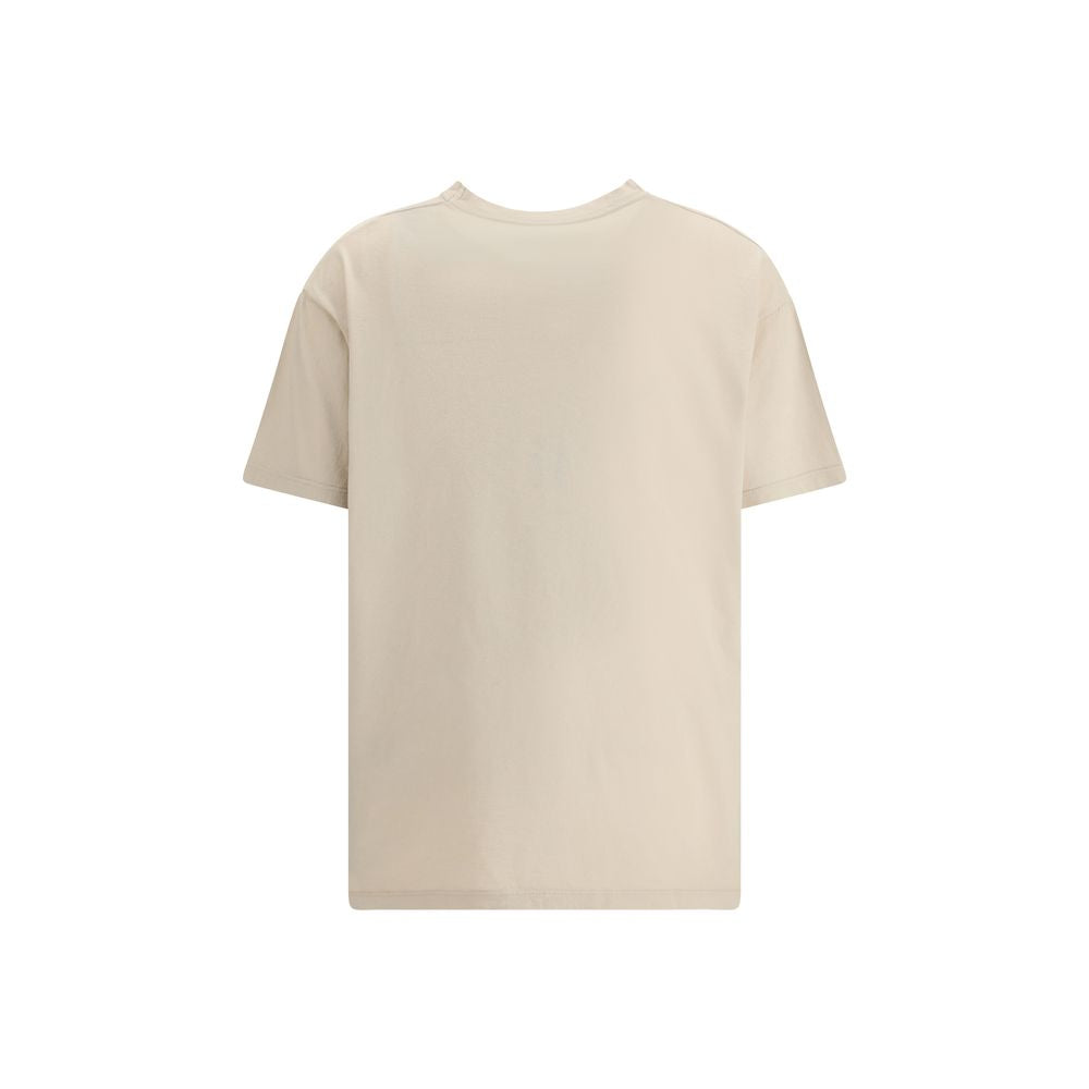 Beige Cotton T-Shirt