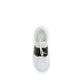 White Calf Leather Bos Taurus Low Top Sneakers