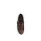 Brown Rubber Slip-On Loafers