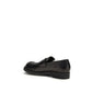 Black Calf Leather Bos Taurus Slip-On Loafers