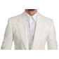 White Virgin Wool Blazer