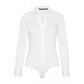 White Cotton Bodysuit