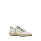 White Calf Leather Bos Taurus Sneakers