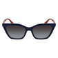 Blue Other Fibres Sunglasses