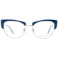 Blue Metal Glasses (Frames)