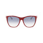 Burgundy Acetate Sunglasses
