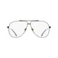Black Metal Glasses (Frames)