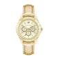 Gold Plastic Dress Watch