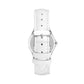 White Plastic Dress Watch