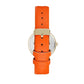 Orange Plastic Dress Watch