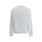 White Cotton Sweatshirt