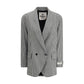 Multicolor Fleece Wool Blazer