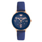 Blue Plastic Dress Watch