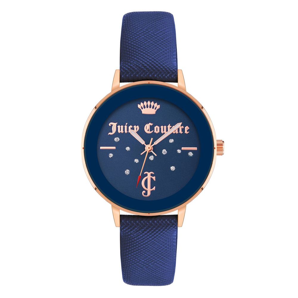 Blue Plastic Dress Watch