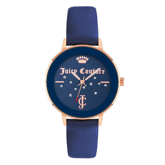 Blue Plastic Dress Watch