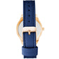Blue Plastic Dress Watch