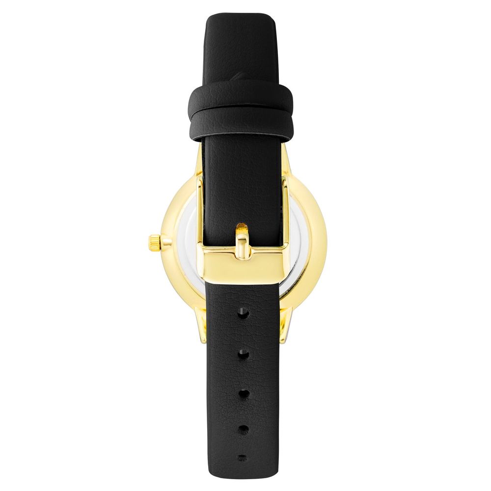 Black Plastic Dress Watch