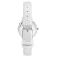 White Plastic Dress Watch