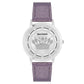 Purple Plastic Dress Watch