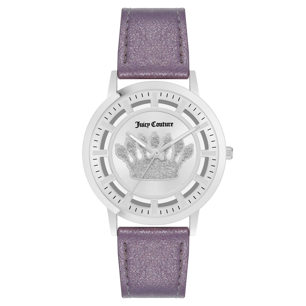 Purple Plastic Dress Watch
