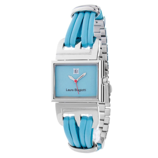 Blue Leather Lining Dress Watch