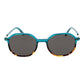 Turquoise Plastic Sunglasses