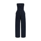 Blue Cotton Jumpsuit