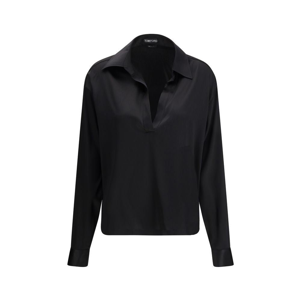 Black Silk Shirt