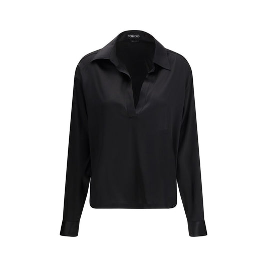 Black Silk Shirt