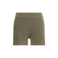 Bicolor Cotton Bermuda Shorts