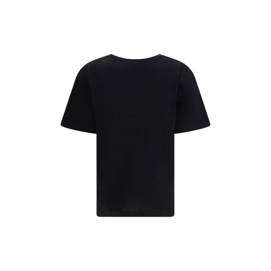 Black Cotton T-Shirt