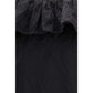 Black Cotton Casual Dress