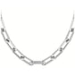Silver Stainless Steel Necklace