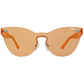 Orange Plastic Sunglasses