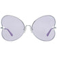 Silver Metal Sunglasses