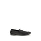 Black Calf Leather Bos Taurus Slip-On Loafers